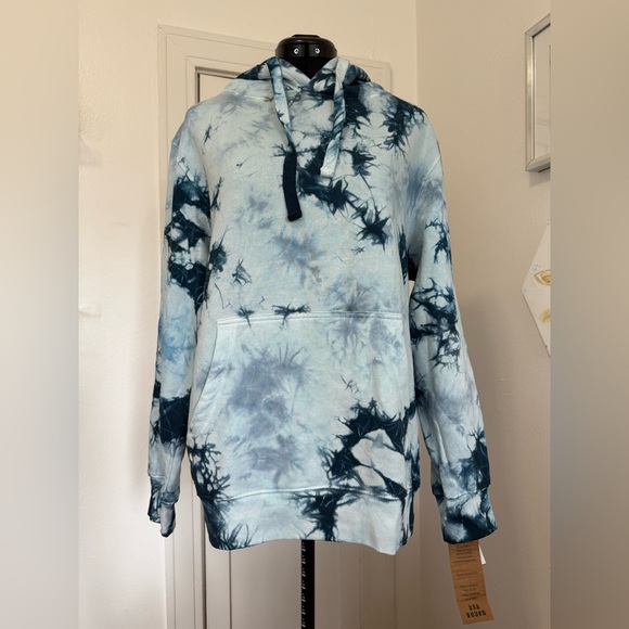 Paperbacks Sweaters - Paperbacks Blue Tie-Dye Hoodie NWT